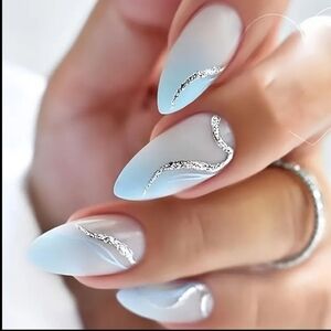 24 Pieces Fake Press On Nails